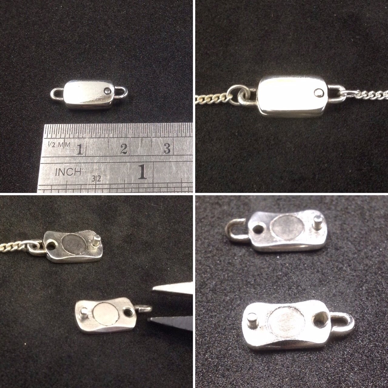 Mini Rounded Rectangular Clasp