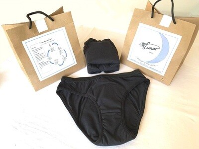 3-Pack Plain Black (School wear)