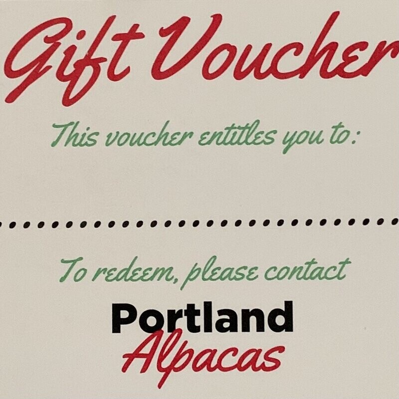 Gift vouchers