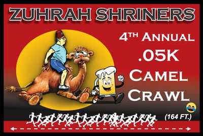 2024 Camel Crawl Registration - Includes Registration, T-Shirt, Medal, and Lunch