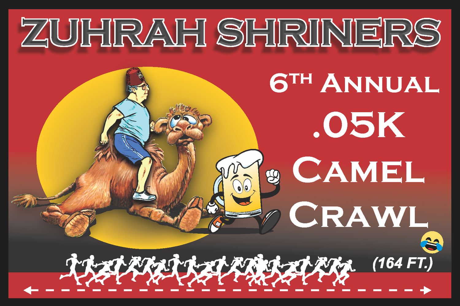 2026 Camel Crawl Registration - Includes Registration, T-Shirt, Medal, and Lunch