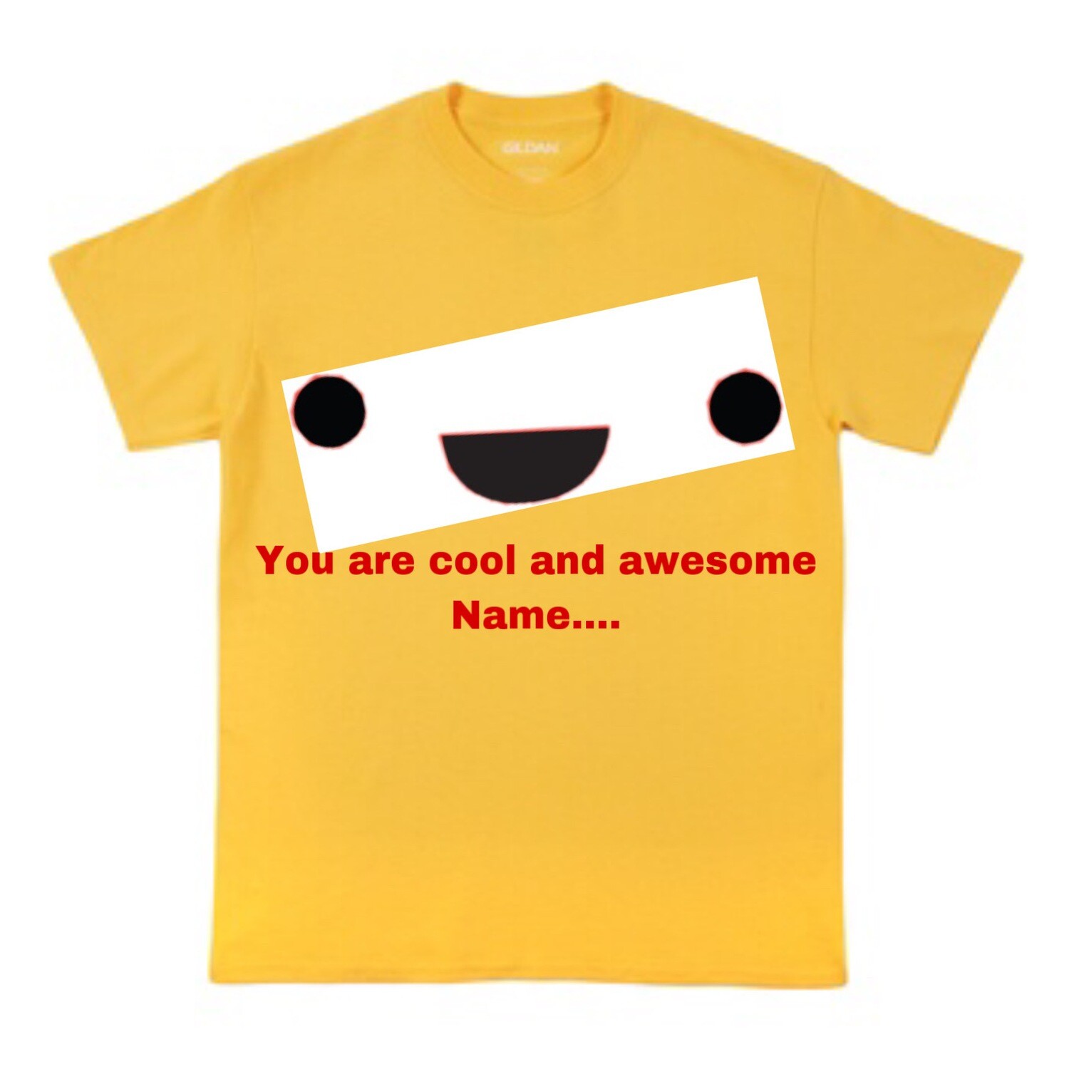 Your are cool t-shirt and your name vip