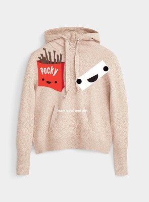 Hoodie pocky smile