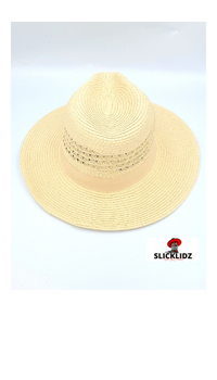 Slicklidz Faux Straw Fedora