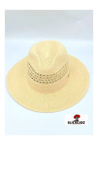 Slicklidz Faux Straw Fedora