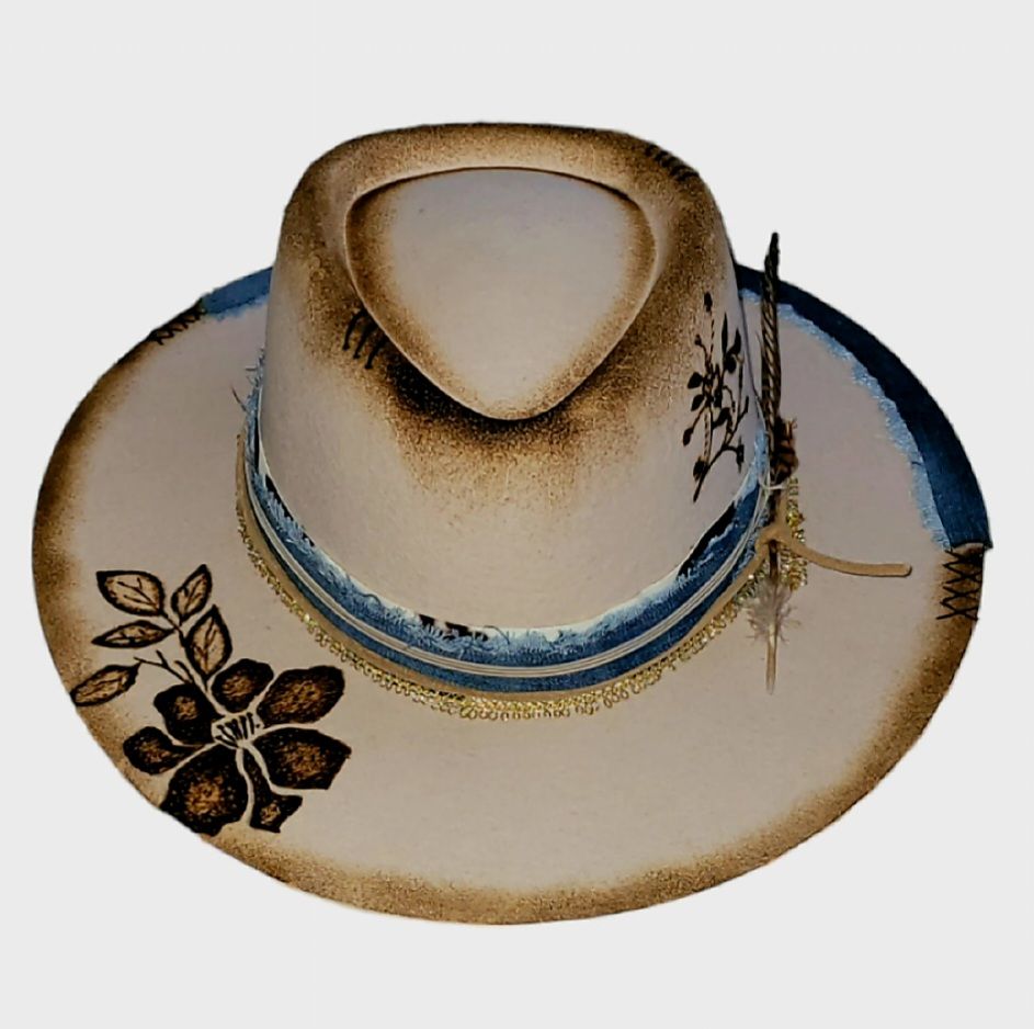 Slicklidz Custom Burned &quot;Sweet Flower&quot;