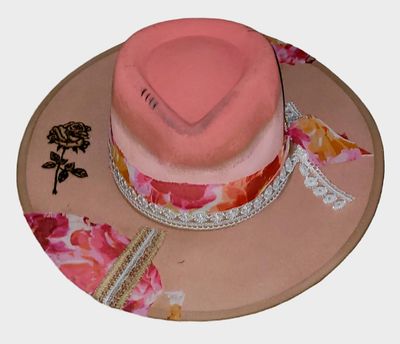 Slicklidz Custom Hand Painted Fedora