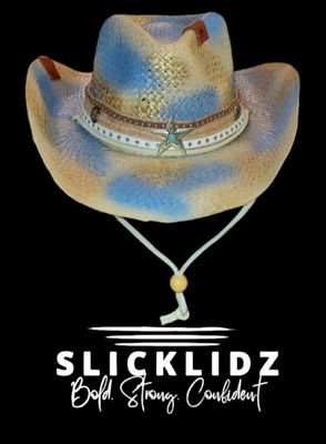 Slicklidz Custom Hand Painted Cowboy/cowgirl hat