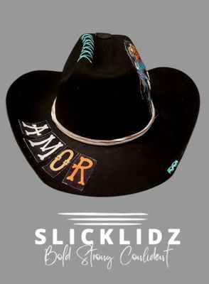 Slicklidz Custom Cowboy hat Amor