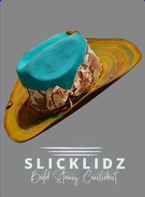 Slicklidz Custom Cowboy Hat  "Spring Fever"