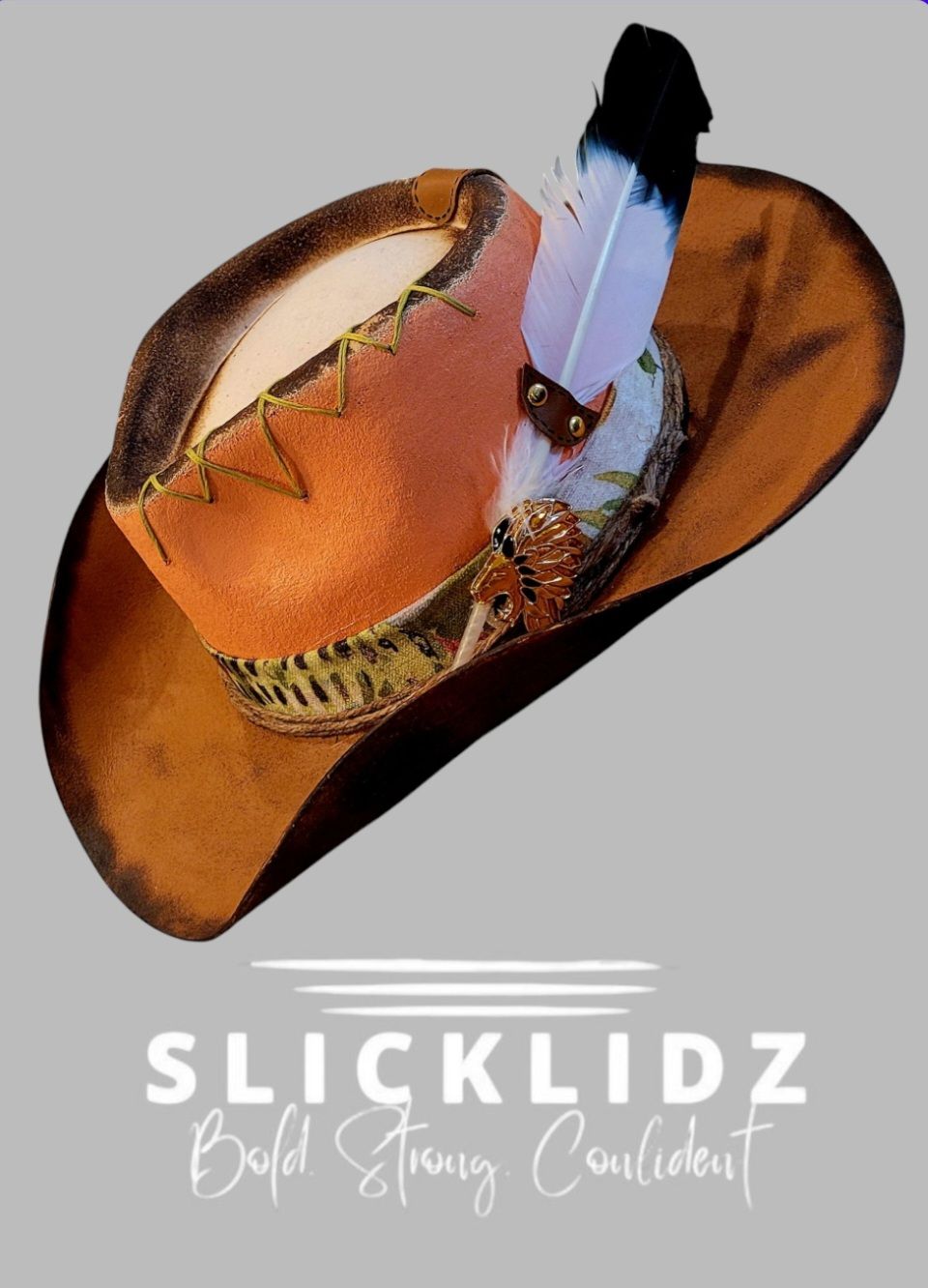 Slicklidz Custom Peach fedora