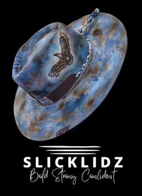 Slicklidz Custom Eagle Fedora One-of-a-kind