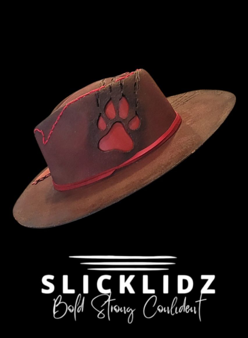 Slicklidz Custom Lion Claw fedora