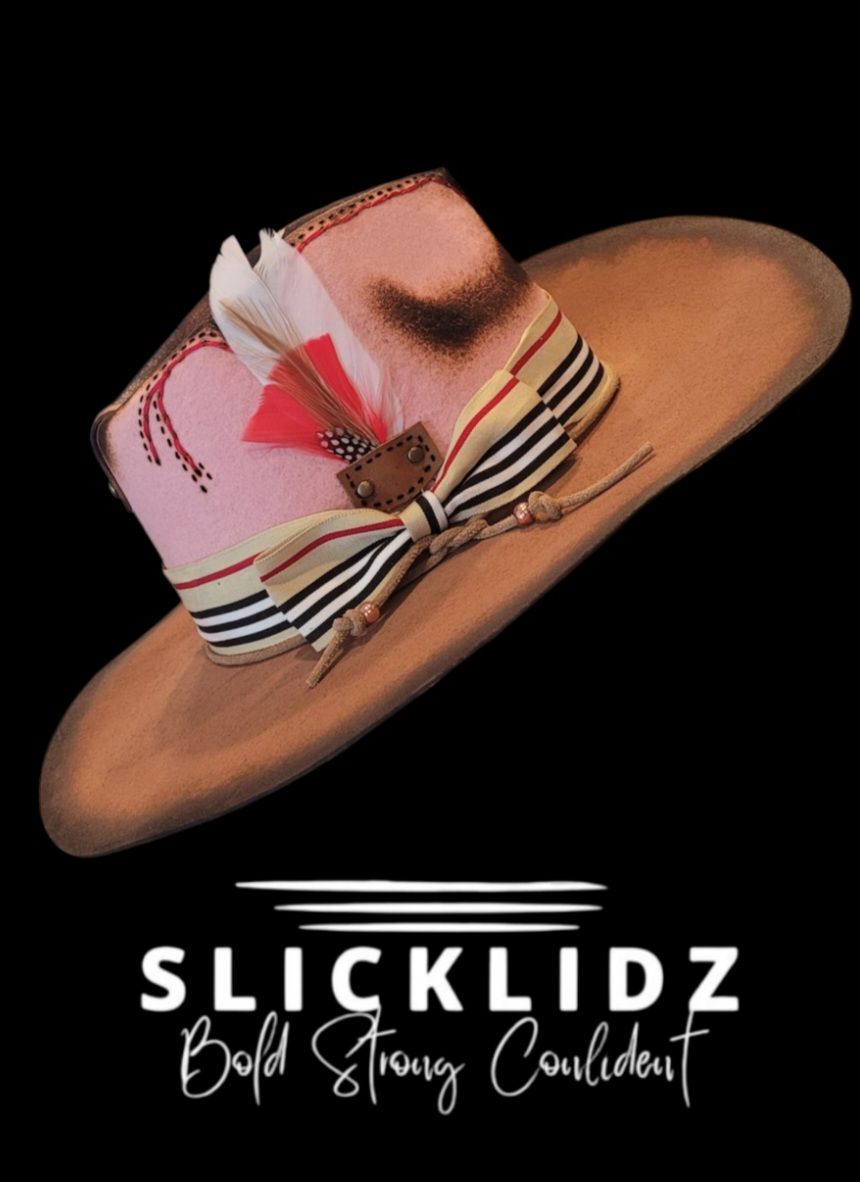 Slicklidz Custom Pink fedora