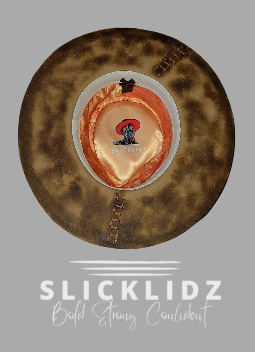 Slicklidz Custom Cream Fedora