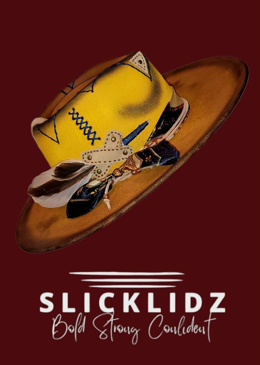 Slicklidz Custom Sunshine fedora Slicklidz Custom Sunshine fedora