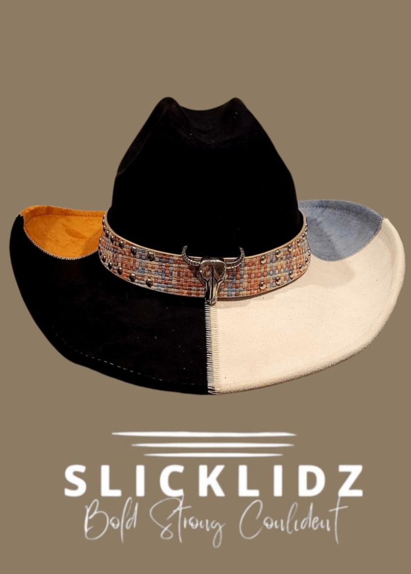 Slicklidz Unisex Cowboy hat multi-colored