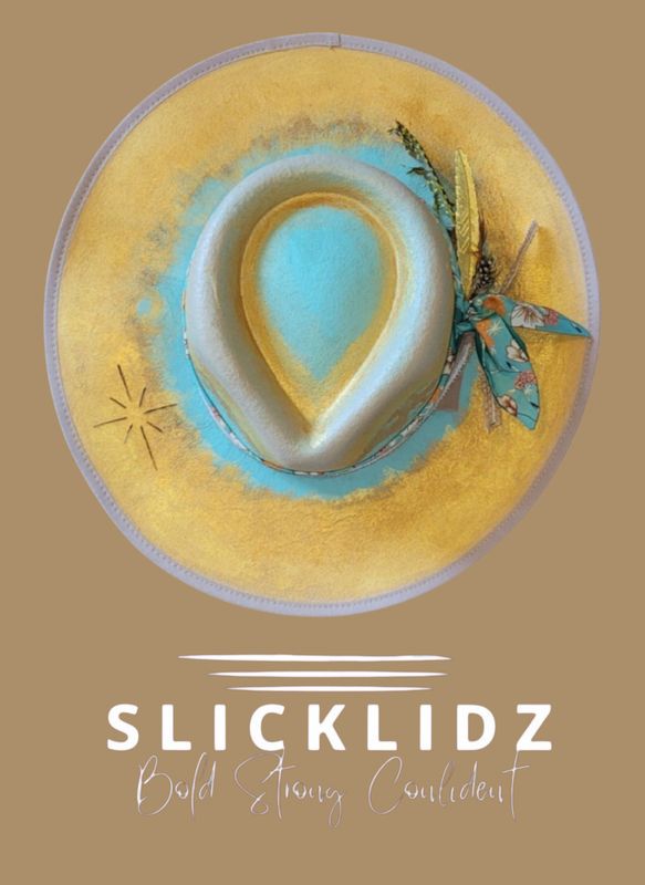 Slicklidz Custom Hand Painted Fedora