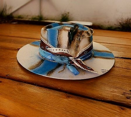 Slicklidz Custom Cream &amp; Marine Blue "Blue Horizon"