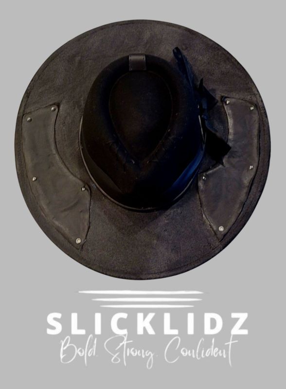 Slicklidz Custom black fedora