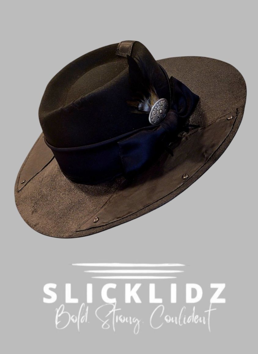 Slicklidz Custom black fedora