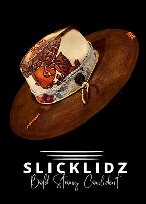 Slicklidz Custom One-of-a-Kind Koi fish fedora