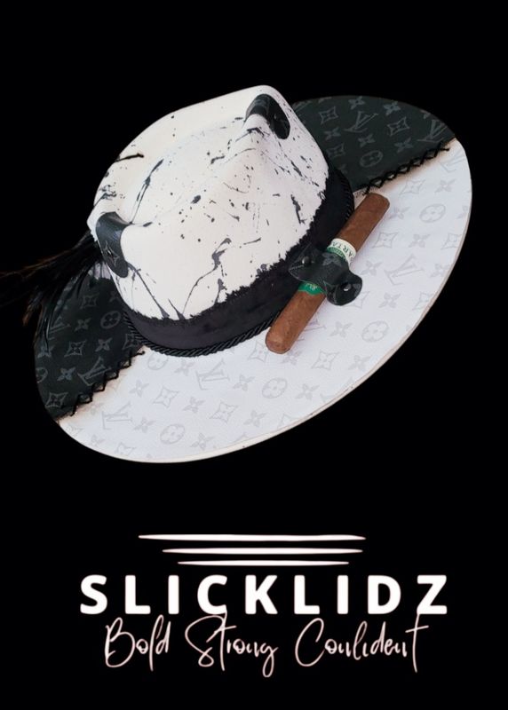 Slicklidz Custom Black/White fedora