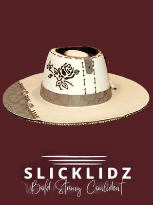 Slicklidz Custom Cream Fedora