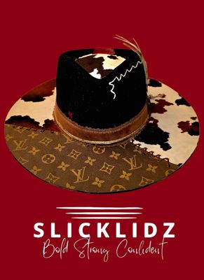 Slicklidz Custom Burned Fedora