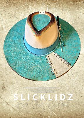 Slicklidz Custom Teal fedora