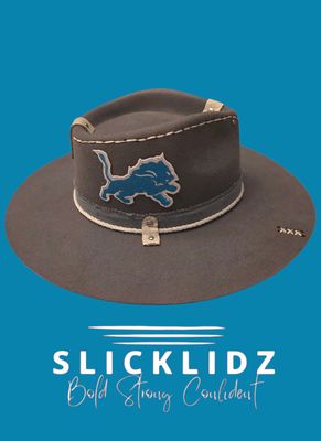Detroit Lions Custom Fedora Hat
