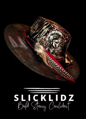 Slicklidz Custom "Crimson Conqueror" Fedora