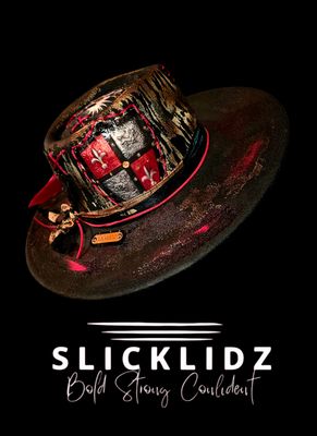 Slicklidz Custom "Crimson Conqueror" Fedora
