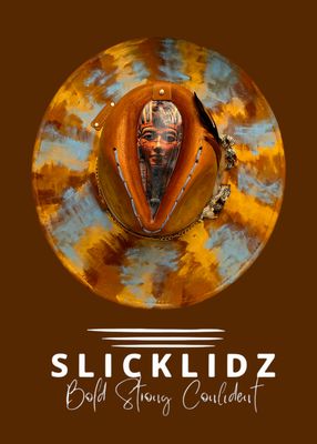 Slicklidz Custom "Golden Dynasty" Fedora