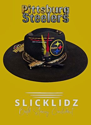 Slicklidz Custom Pittsburgh Steelers Fedora