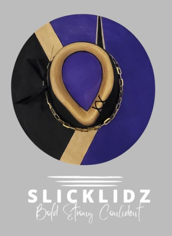 Slicklidz Custom Omega Psi Phi Fraternity Fedora Hat