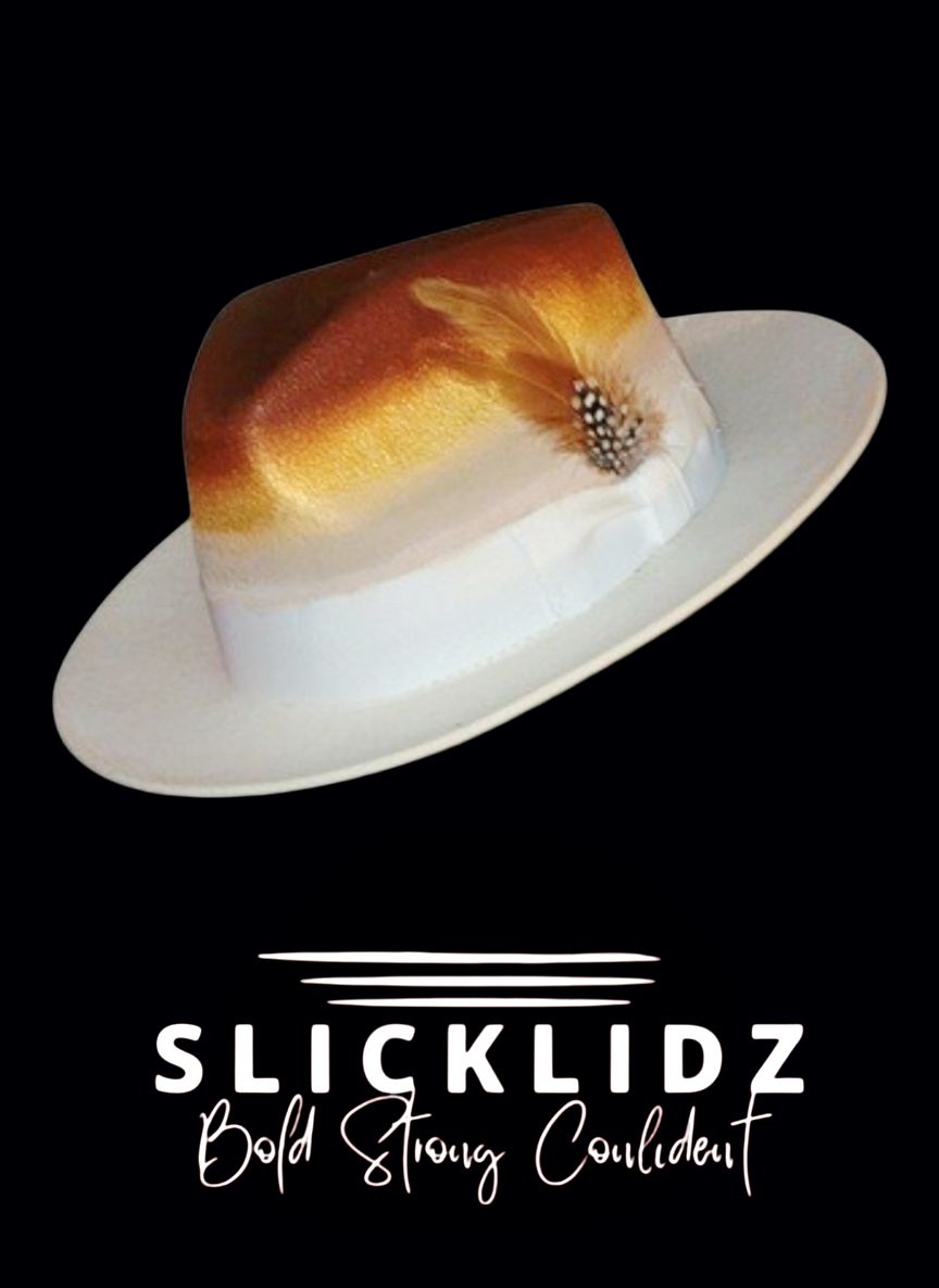 Slicklidz Custom Creamy Rust fedora