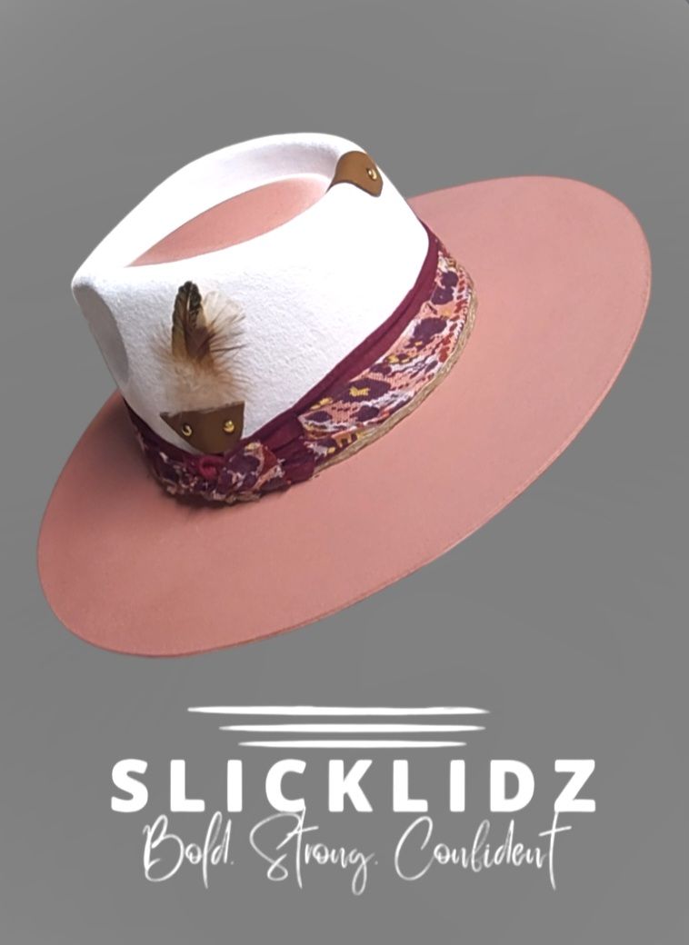 Slicklidz Custom Peach Fedora