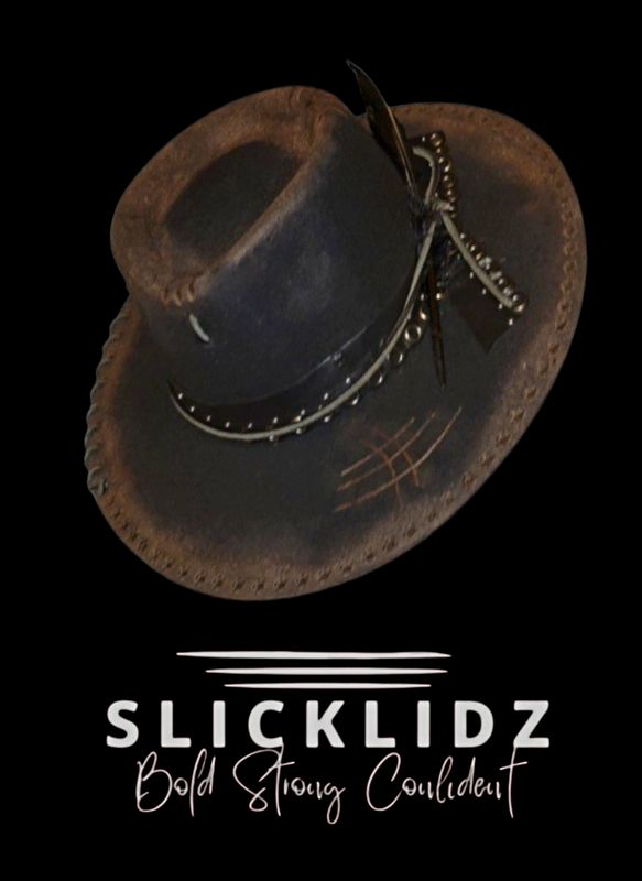 Slicklidz Custom Black Fedora