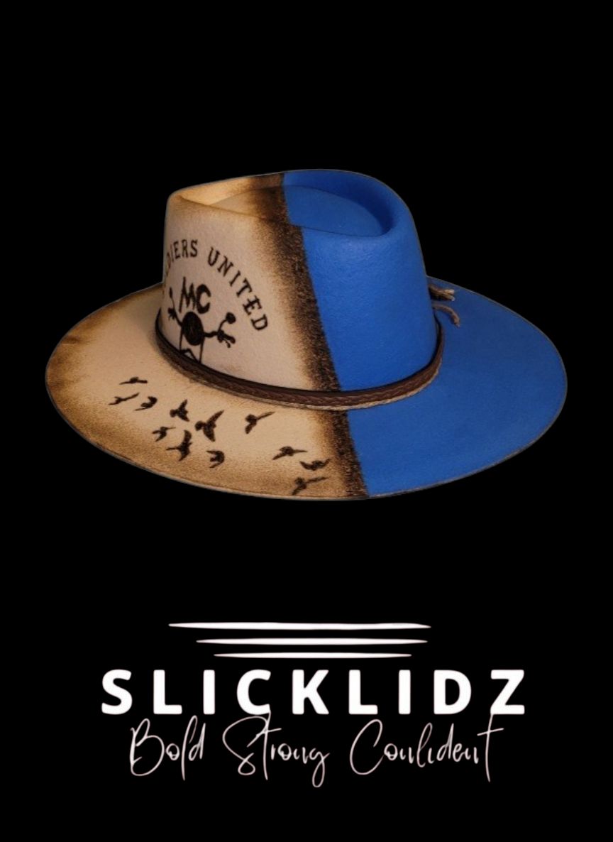 Slicklidz Custom Motorcycle Club Fedora