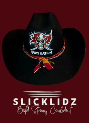 Slicklidz Custom Tampa Bay Buccaneers Unisex Cowboy Hat
