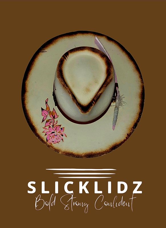 Slicklidz Custom Cream Floral Fedora