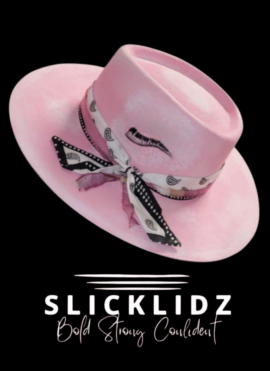 Slicklidz Pink Piano Fedora