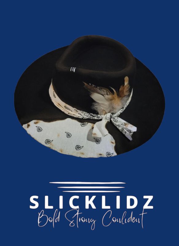 Slicklidz Black Fedora
