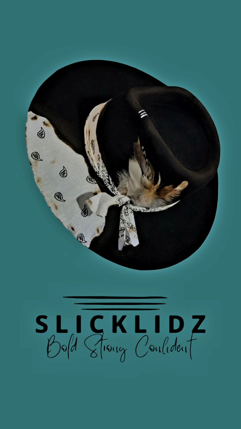 Slicklidz Black Fedora
