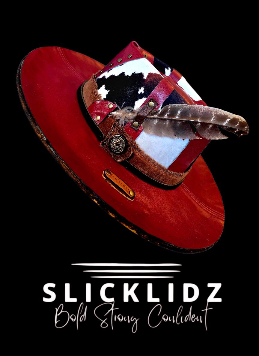 Slicklidz Custom Red Fedora