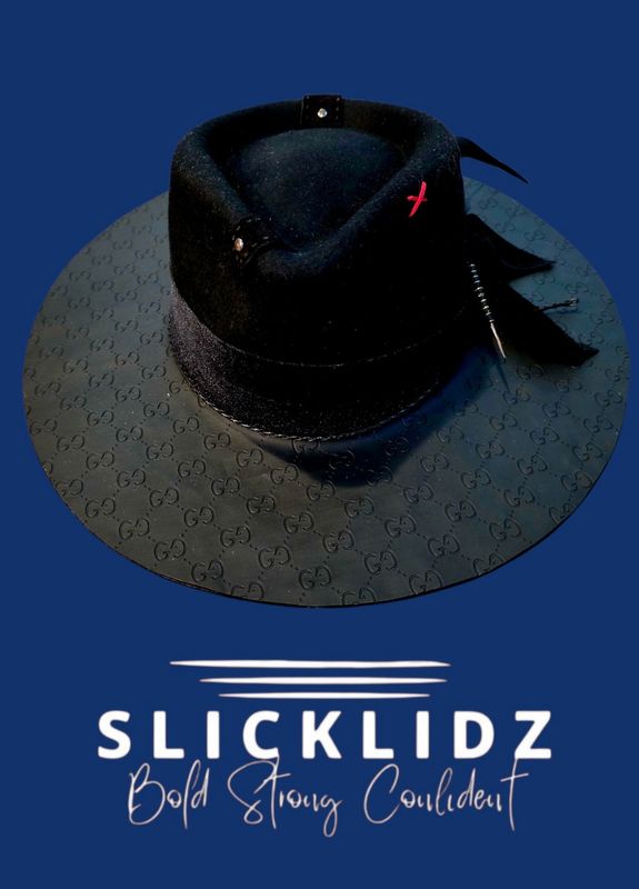 Slicklidz Custom Black Fedora