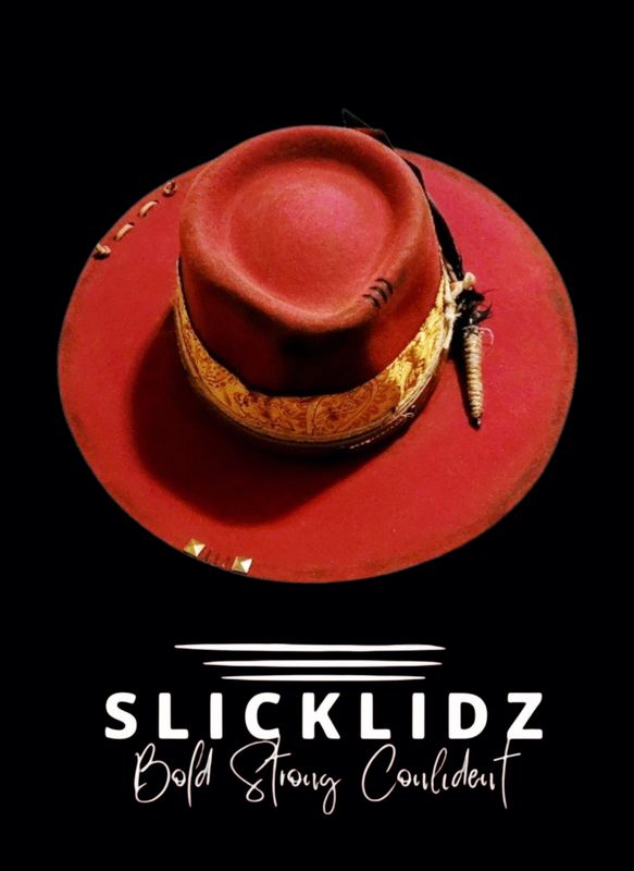 Slicklidz Custom Burgandy/Gold Fedora