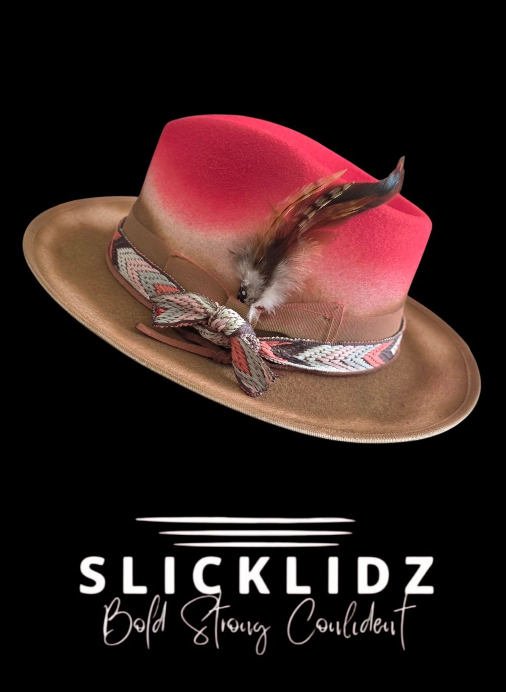 Slicklidz Custom Pink Fedora
