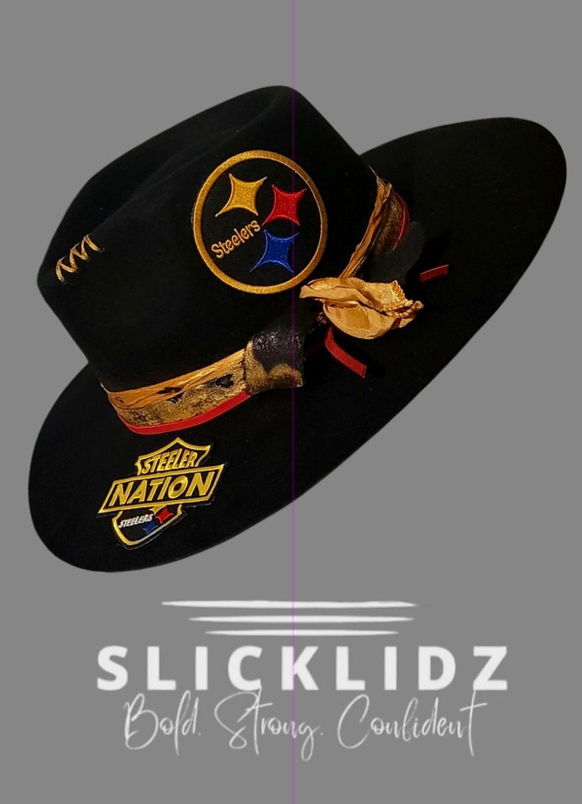 Slicklidz Custom Steelers Fedora
